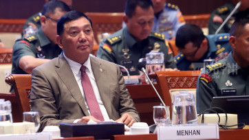 Raker Menteri Pertahanan Sjafrie Sjamsoeddin dengan Komisi I DPR Bahas Peran KODAM Baru