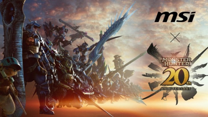 MSI x 'Monster Hunter' Hadirkan Periferal dan Laptop Menarik dari CES 2024
