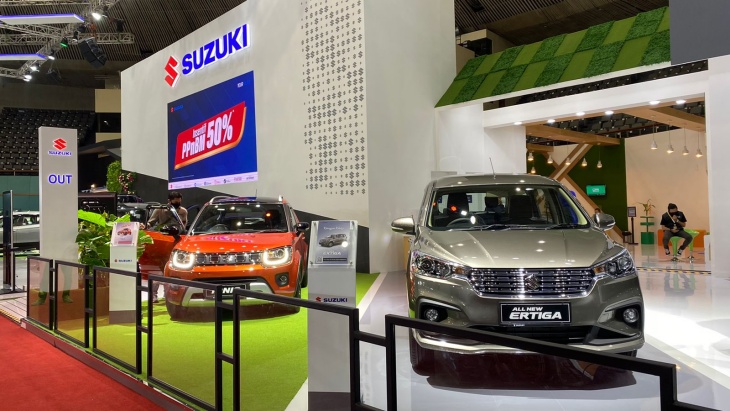 Suzuki Mengangkat Tema Eco Green Friendly di Jakarta Auto Week 2022