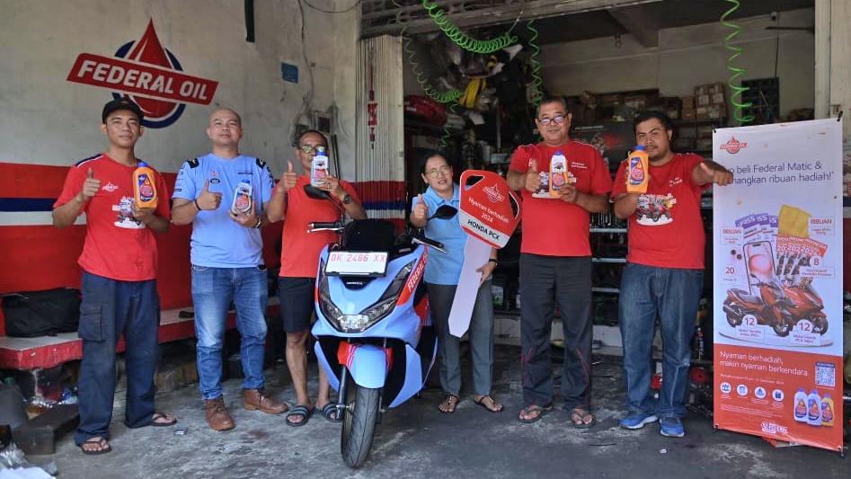 Nyaman Berhadiah Federal Oil Kembali Distribusikan Unit Honda PCX Jelang Akhir 2024