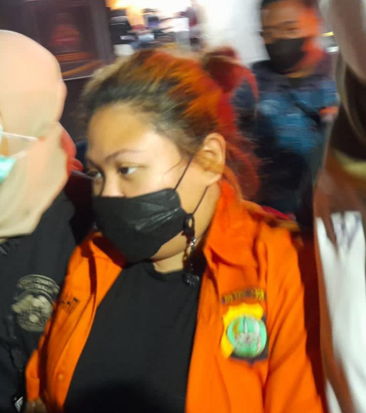 Olivia Nathania resmi ditahan di Polda Metro Jaya setelah ditetapkan sebagai tersangka kasus dugaan penipuan penerimaan CPNS.
