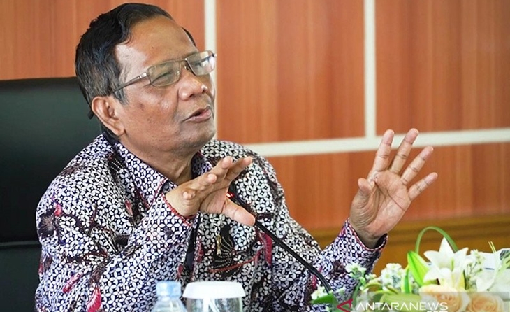Mahfud Sebut Mer-C Tidak Berwenang Tes Swab COVID-19