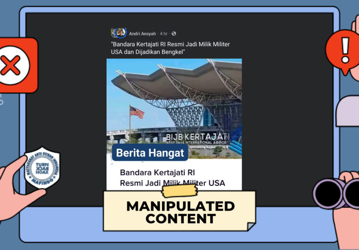 [HOAKS atau FAKTA]: Benarkah Bandara Kertajati Dikuasai Militer AS?
