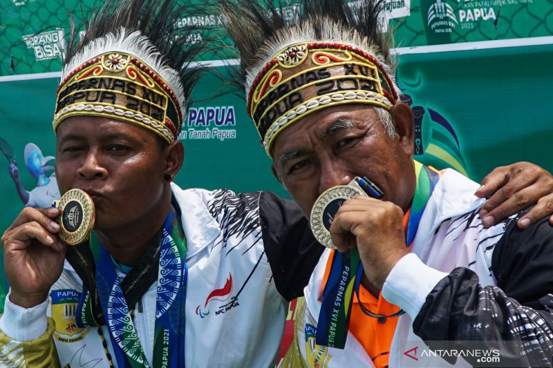 Papua Juara Umum Peparnas XVI