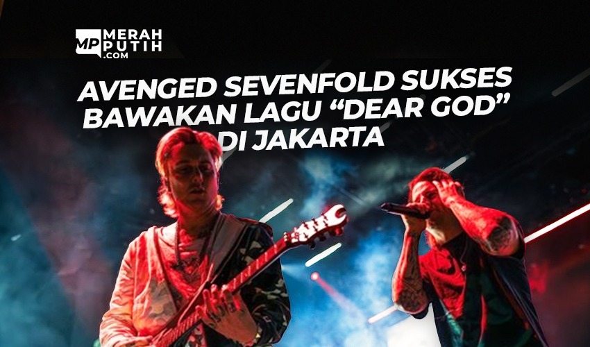 Avenged Sevenfold Sukses Bawakan Lagu 'Dear God' di Jakarta