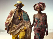 Seniman AI Nigeria Hadirkan Fashion Show Model Lansia Afrika