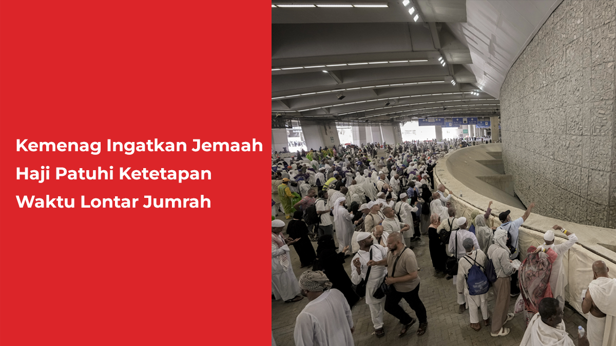 Kemenag Ingatkan Jemaah Haji Patuhi Ketetapan Waktu Lontar Jumrah
