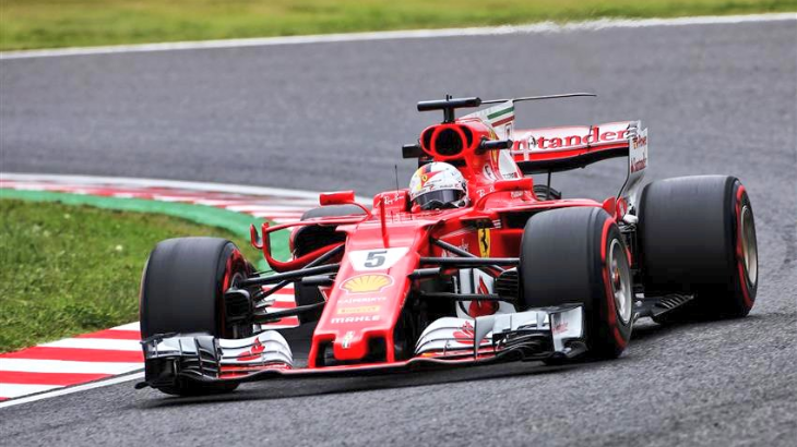 Sebastian Vettel Tercepat di FP1 GP Jepang