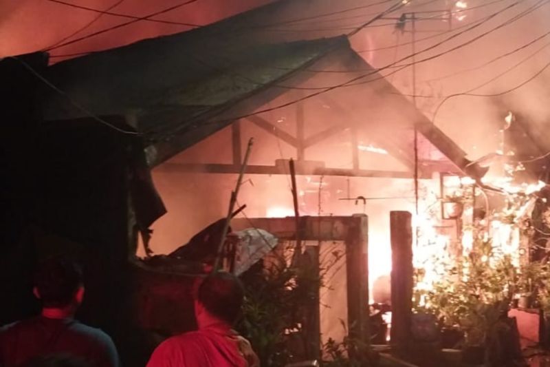 2 Rumah Gosong di Tanjung Priok, Polisi Curiga Sengaja Dibakar