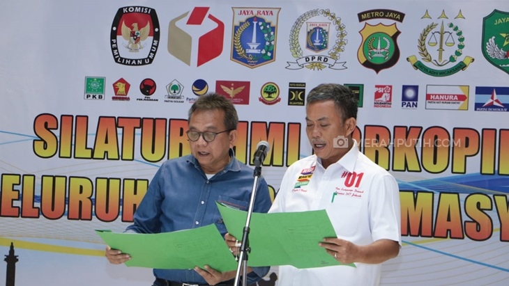 Ketika BPN dan TKN Bersua Dalam Acara Silaturahmi