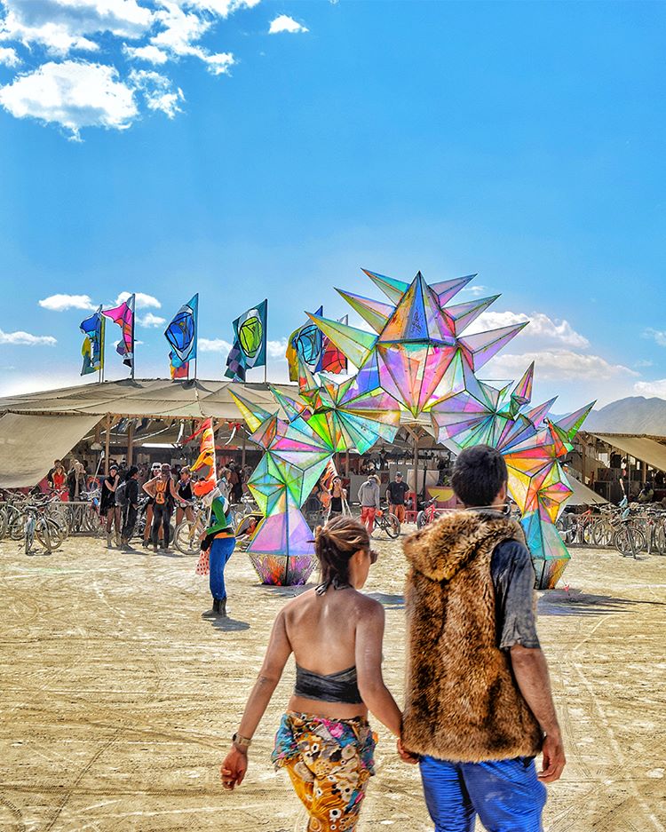 Burning Man Festival. (Foto: instagram.com/dicrodavis)