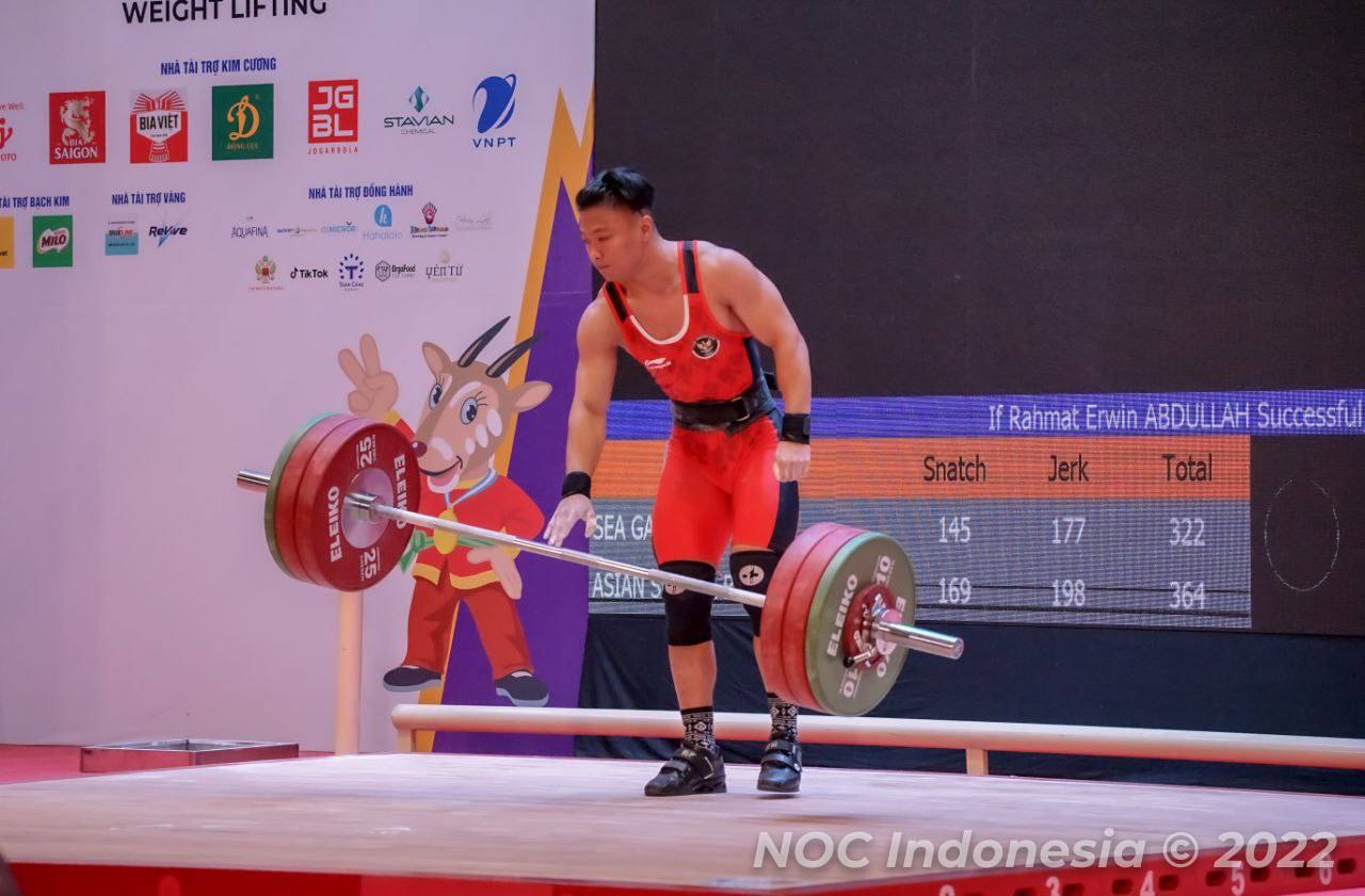Rahmat Erwin Abdullah. (NOC Indonesia/Evan Andraws)