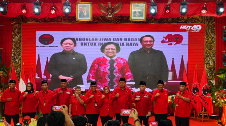 HUT 49 PDIP, Megawati Singgung 'Kelompok Benalu' Cari Untung Materi dari Pandemi