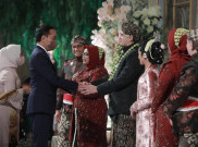Jokowi dan Ibu Negara Hadir di Resepsi Pernikahan Putri Anies Baswedan