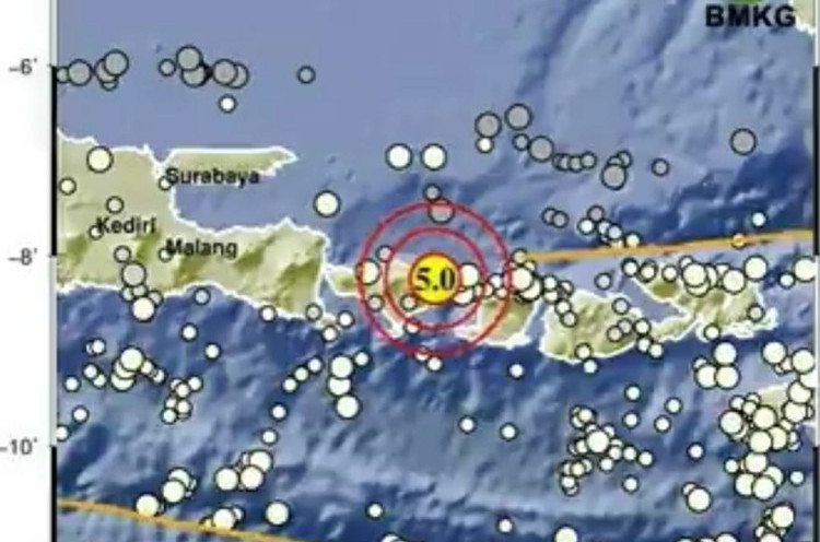 Gempa Magnitudo 5 Guncang Bali Selasa Sore - MerahPutih