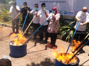 BPOM Surabaya Musnahkan Obat Ilegal Senilai 5 Miliar