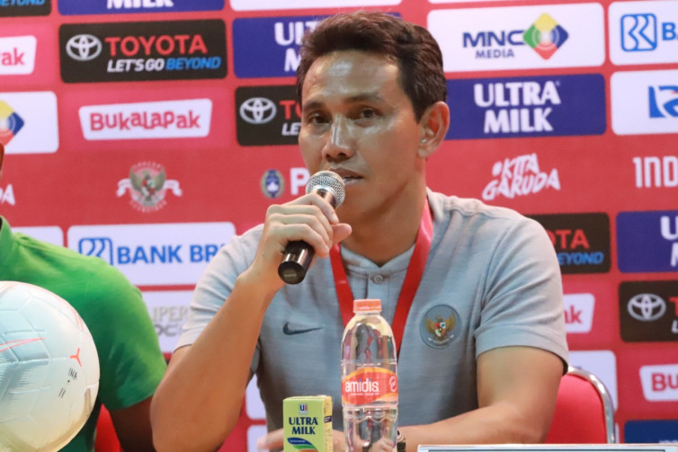 Pelatih Timnas Indonesia Bima Sakti
