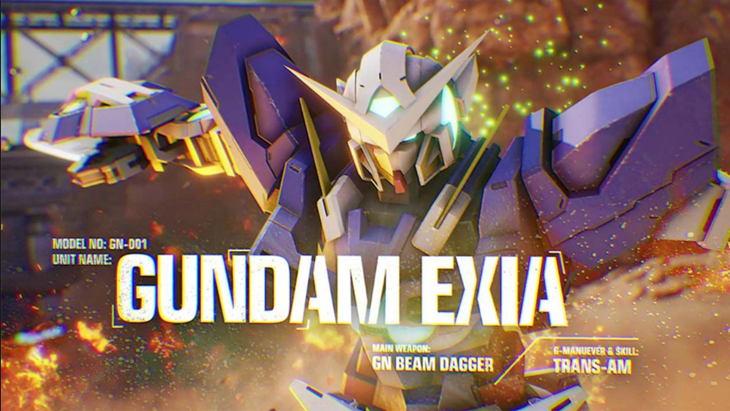 Gundam Exia dan Marasai jadi Mobile Suit Terbaru Gundam Evolution
