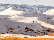 Efek Perubahan Iklim, Sahara Tertutupi Salju