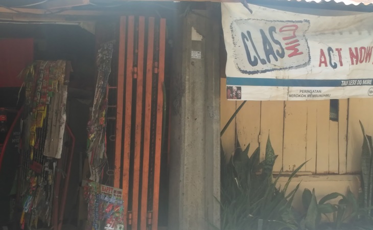 Kondisi rumah orangtua pelaku Iwan Hutapea