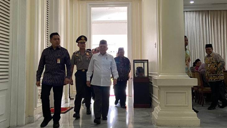 Wapres Ma'ruf Minta Para Penceramah Tenangkan Masyarakat Soal Corona