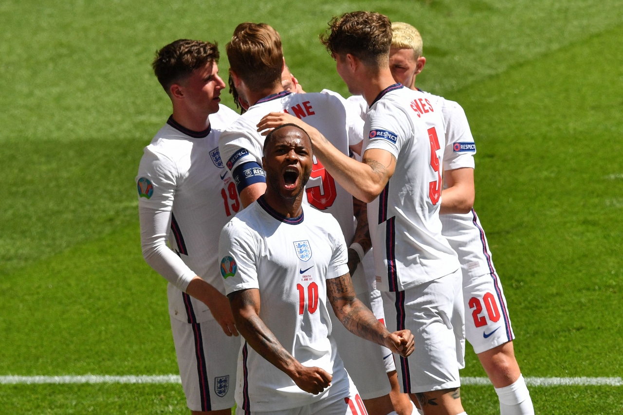 Gol Semata Wayang Raheem Sterling Antarkan Inggris Petik Tiga Poin