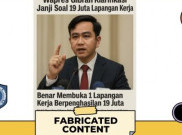 [HOAKS atau FAKTA] : Gibran Sebut Pernyataan “Janji 19 Juta Lapangan Kerja” Dipelintir Media Massa