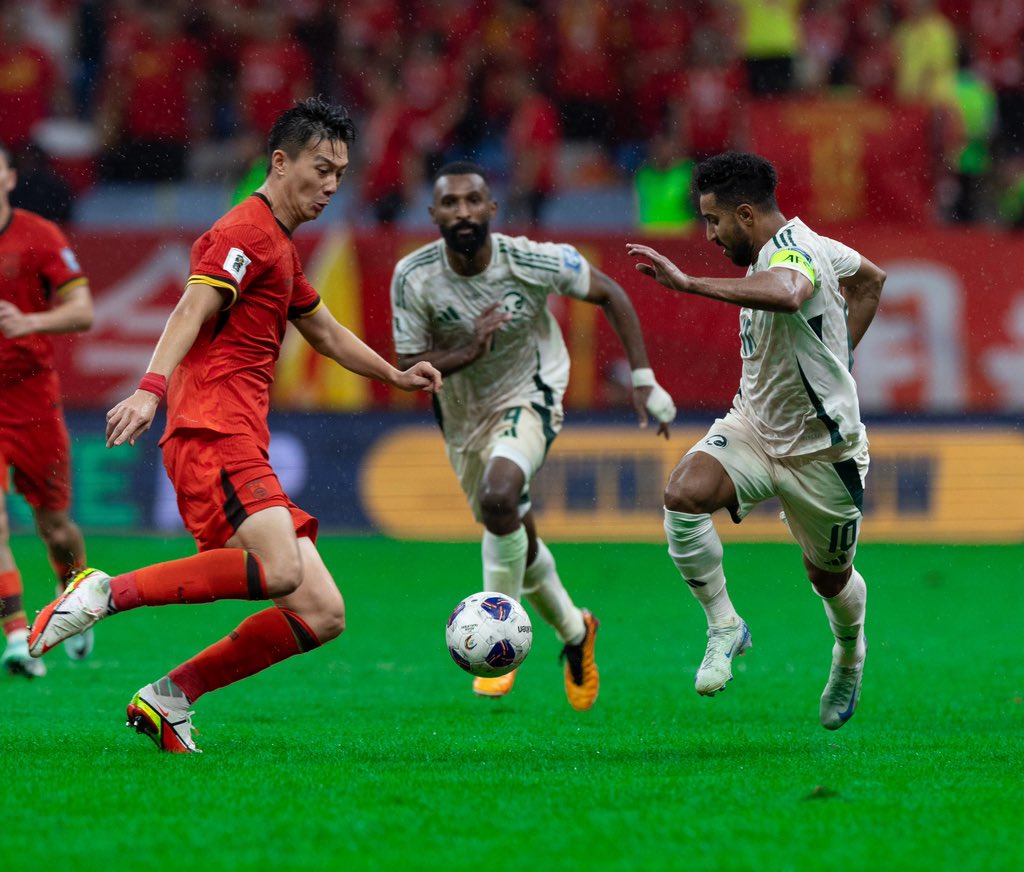 Hasil Kualifikasi Piala Dunia 2026: Sempat Tertinggal, Timnas Arab Saudi Menang 2-1 di Kandang China