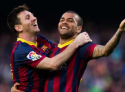 Alves Ungkap Kelemahan Permainan Lionel Messi