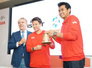 Liliyana Natsir dan Tontowi Ahmad Memakai Tissot