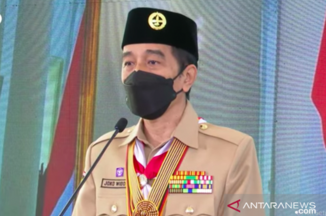 Jokowi Tegaskan Pramuka Harus Jadi Pelopor dalam Jalankan Protokol Kesehatan