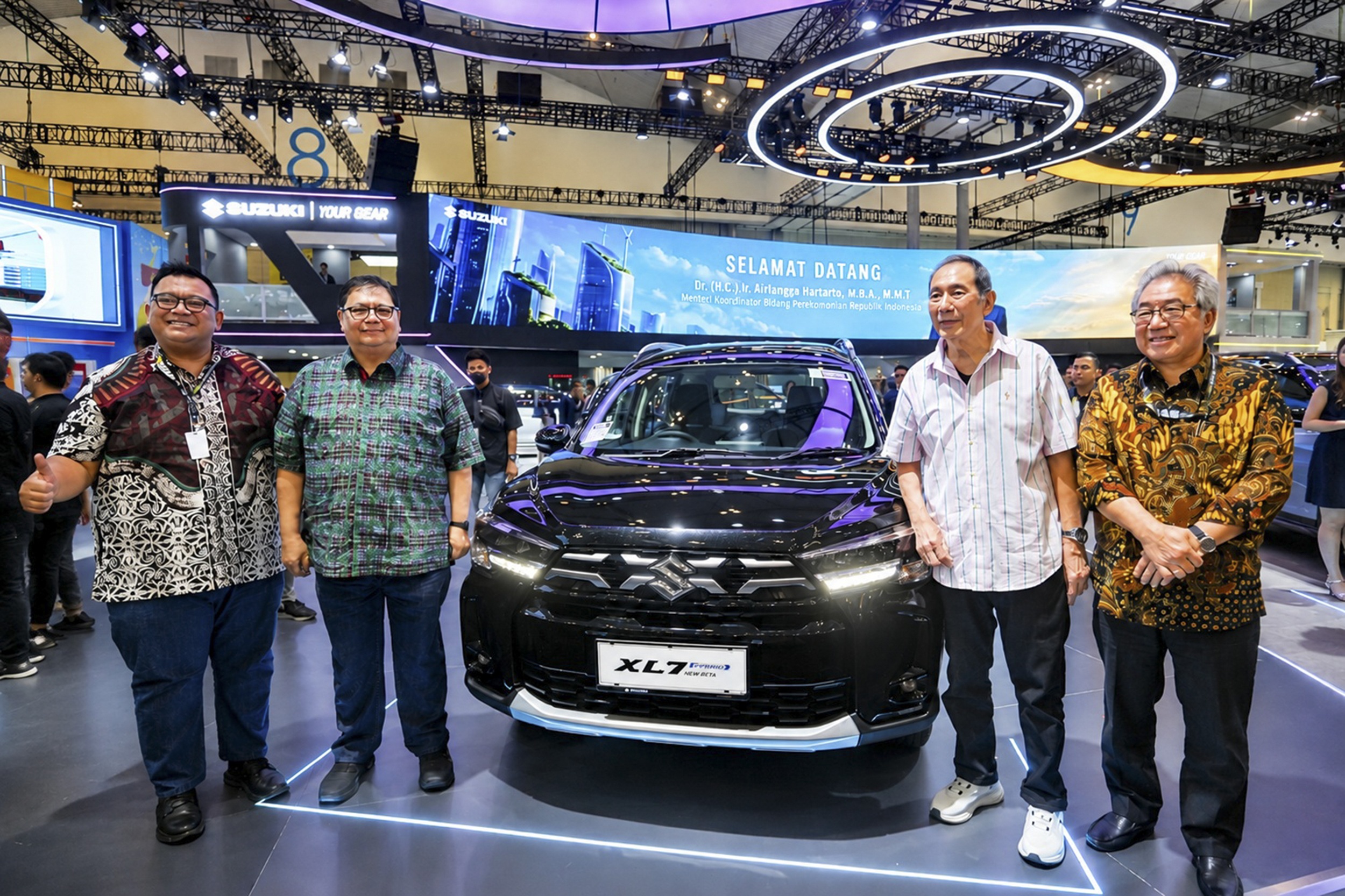 Menko Perekonomian Kunjungi Booth Suzuki di GIIAS 2026, Sebut Suzuki XL7 Incaran Pengunjung