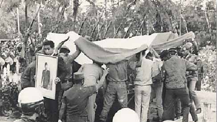 Perjalanan terakhir Soekarno. (Foto/ Dokumentasi HN Irna Hadi Soewito)