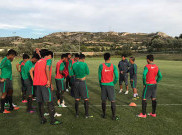 Timnas U-19 Jalani Latihan Fokus Lawan Brasil 