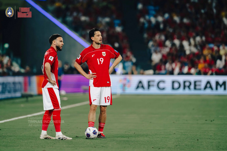Menolak Takut! Timnas Indonesia Pakai Jersey Merah saat Lawan Bahrain