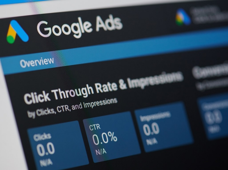 Menu di aplikasi Google ads (Foto: 123RF/dimarik16)