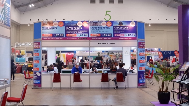 Acara IITS yang menghadirkan banyak marketplace dan agen travel (Foto: MP/Ikhsan Digdo)