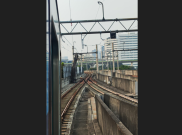 Crane Jatuh ke Jalur, MRT Jakarta Hentikan Operasional