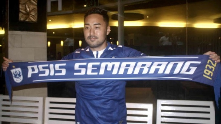 Shohei Matsunaga diperkenalkan PSIS Semarang. (BolaSkor.com/Ahmad Rizal)