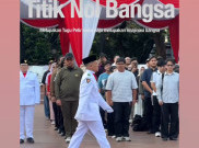 Boris Bokir Sampai Danilla Riyadi Ikut Upacara Penurunan Bendera di Tugu Proklamasi, Usung Tema 'Titik Nol Bangsa'
