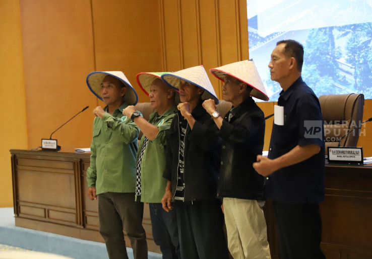 Audiensi Koalisi Nasional Reforma Agraria dengan Pimpinan DPR Bahas Reforma Agraria