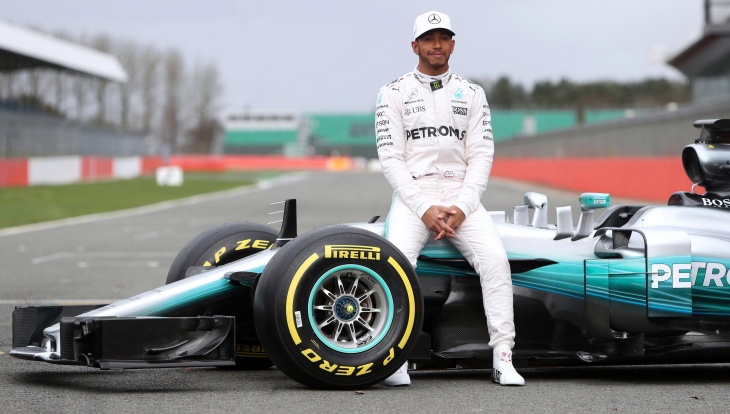 Lewis Hamilton. (Foto The Sun) 