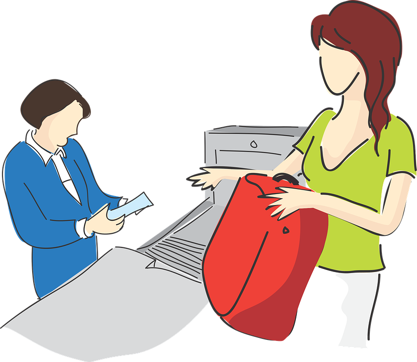 Ilustrasi saat pengecekan bandara (Sumber: Pixabay/eommina)