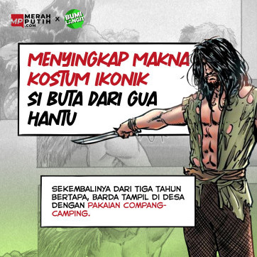 Menyingkap Makna Kostum Ikonik Si Buta dari Gua Hantu