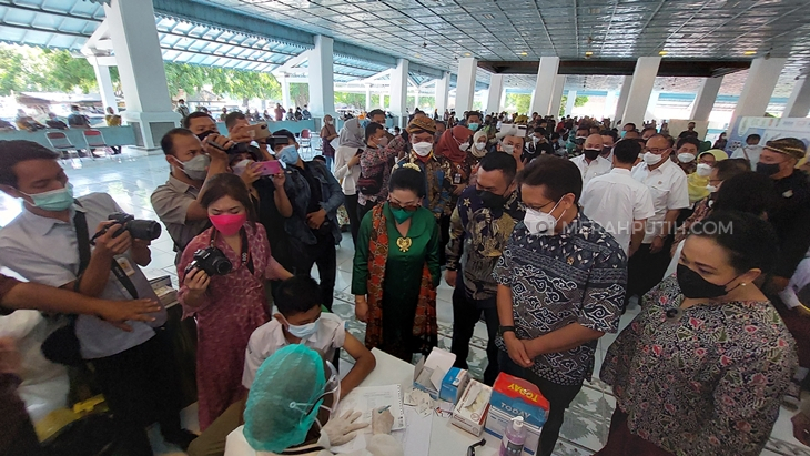 Menkes Soroti Masih Rendahnya Vaksinasi Aglomerasi Soloraya