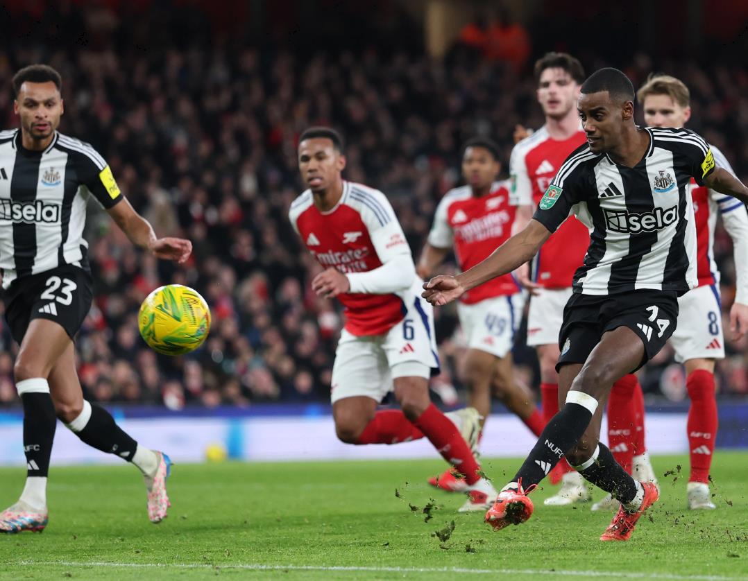 Jadwal Siaran Langsung dan Live Streaming Newcastle United Vs Arsenal dalam Semifinal Piala Liga Inggris