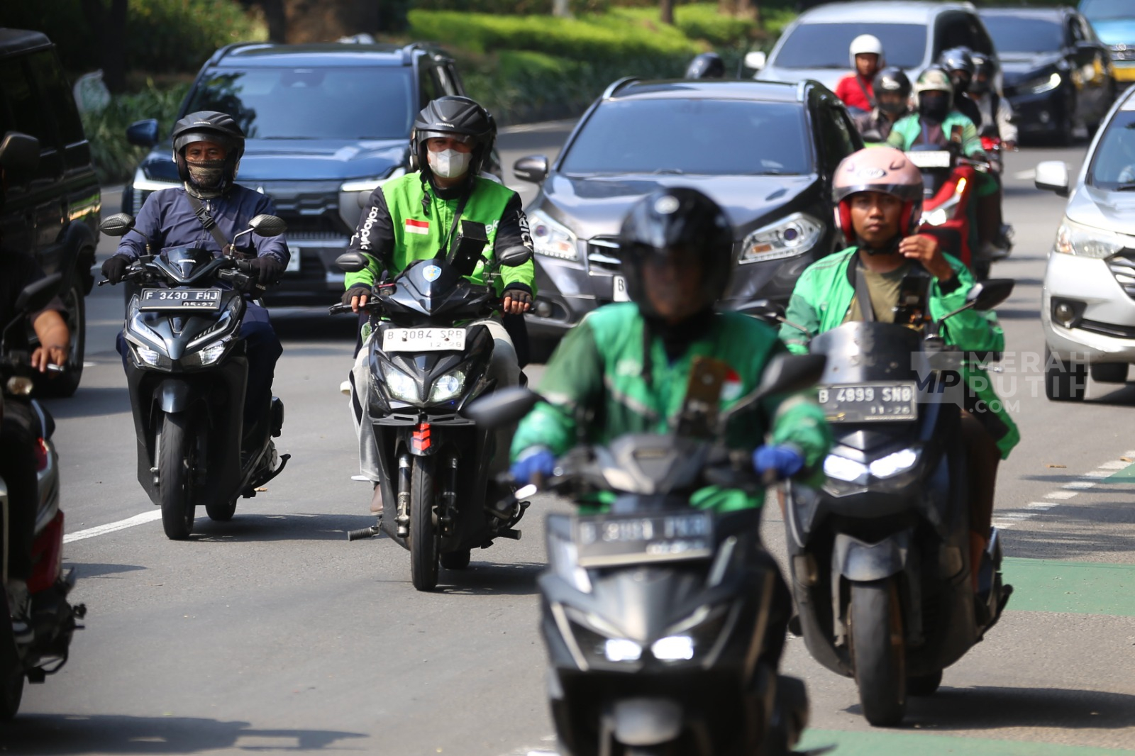 Dishub DKI Sediakan Selter di Perkantoran Jakarta bagi Pengemudi Ojol