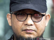 Emosi Novel 'Meledak' Ditanya Pengacara Penyiram Air Keras Pakai Lensa Kontak