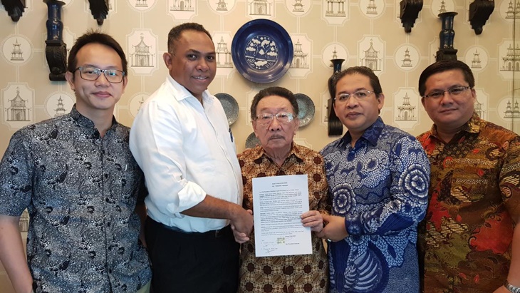 Pertemuan kesepakatan damai antara FPAB dan Pendeta Tabaraka