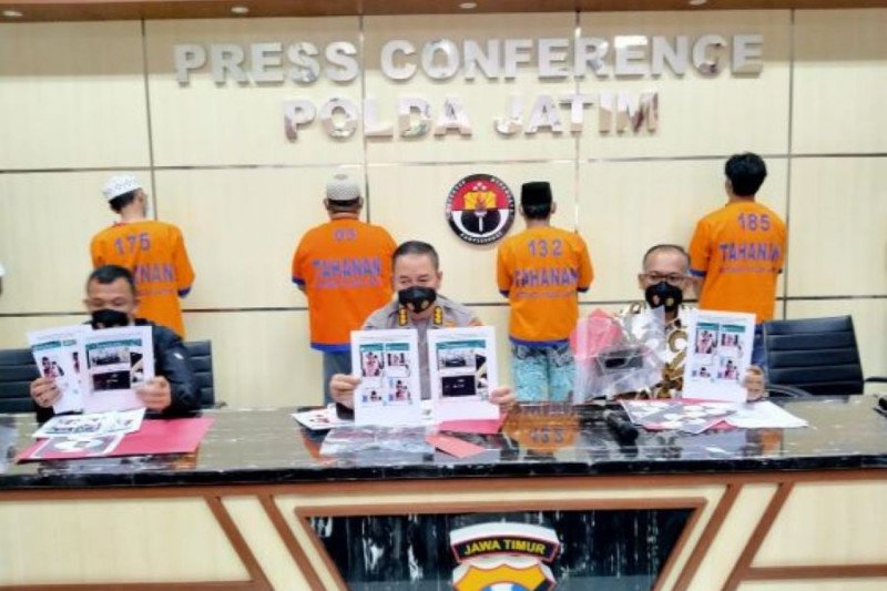 Polda Jatim Cokok 4 Anggota Ormas yang Ancam Bunuh Mahfud MD